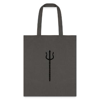 Guardian of the Sea Trident - Tote Bag - charcoal - Front