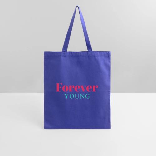 Forever Young Typography Design - Tote Bag
