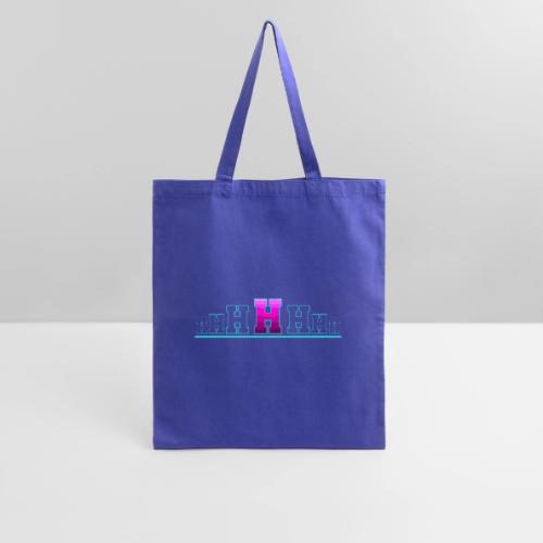Letter H – Capital Varsity Alphabet Monogram - Tote Bag