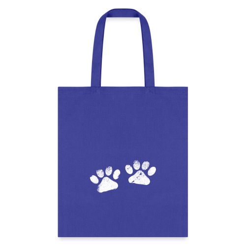 Two White Paws - Dog Lovers - Tote Bag