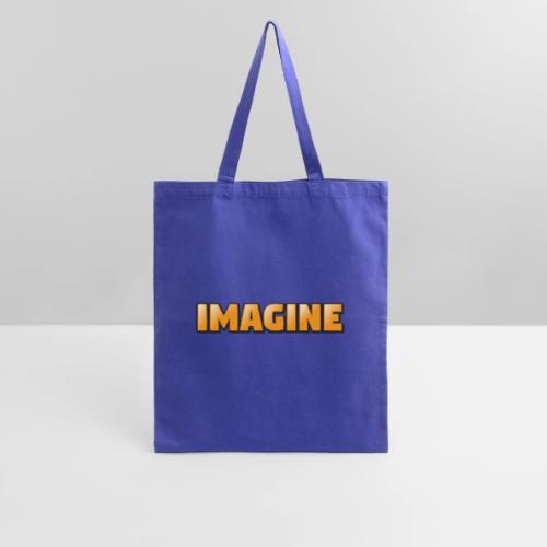 Imagine Word Art – Creative Gradient Design - Tote Bag