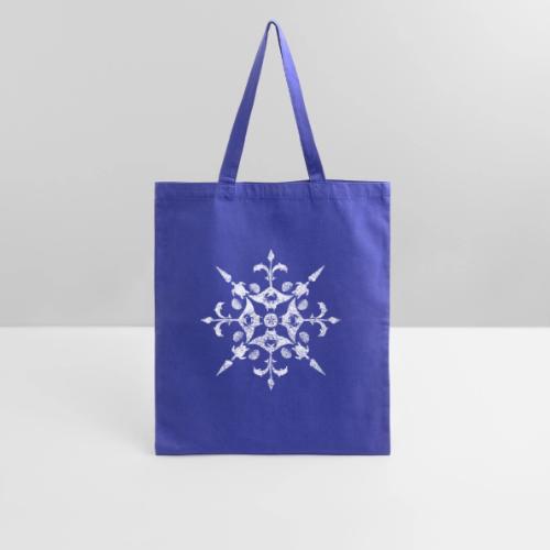Coastal Christmas Snowflake White - Tote Bag