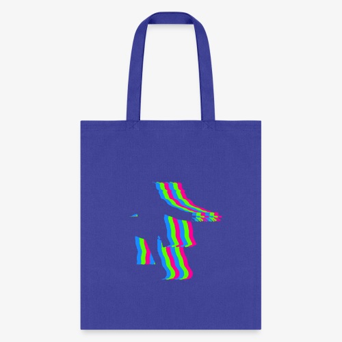 silhouette rainbow cut 1 - Tote Bag