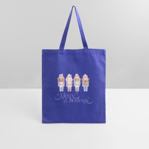 Pastel Nutcracker Merry Christmas - Tote Bag