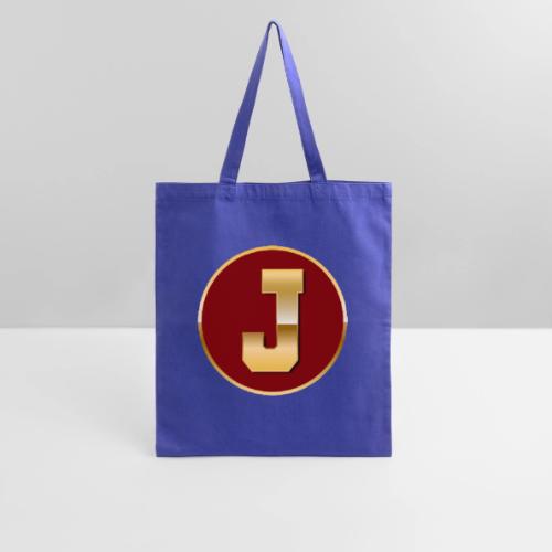 Letter J – Capital Varsity Alphabet Monogram - Tote Bag