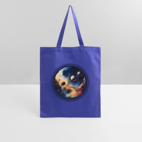 Chaotic Color Planets - Tote Bag