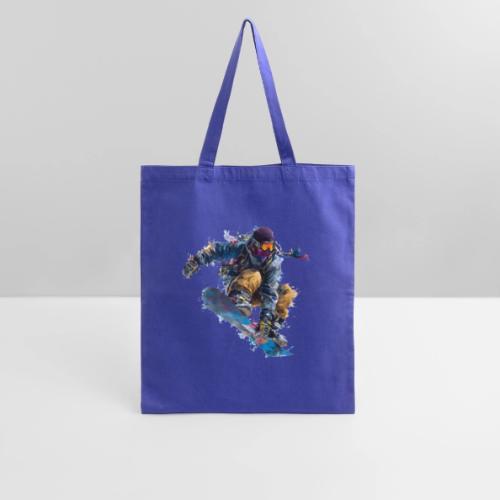 Snowboarding: Splash of Speed - Tote Bag