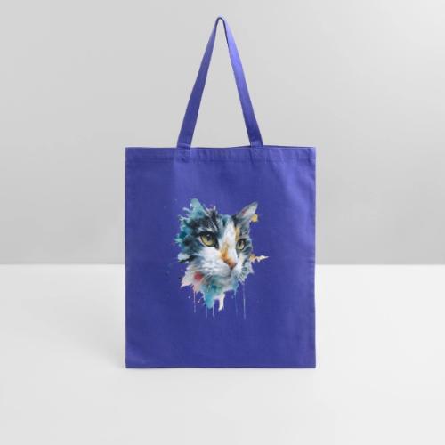Watercolor cat face - Tote Bag