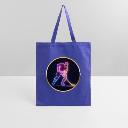 Hockey: Neon Ice Rush - Tote Bag