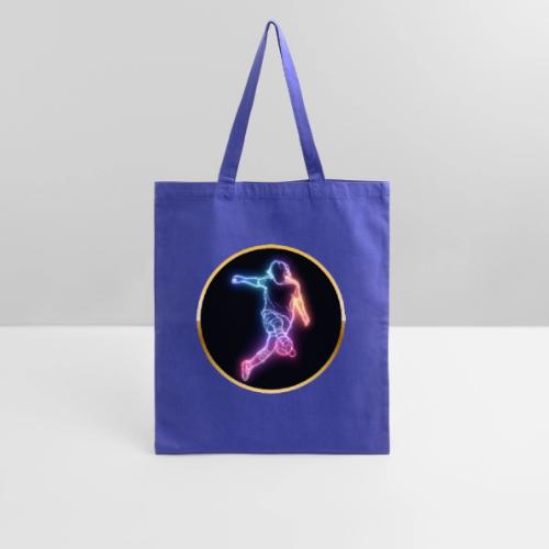 Soccer: Neon Goal Fusion - Tote Bag
