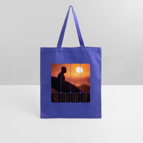 Surfing: Sunset Surf Panels - Tote Bag