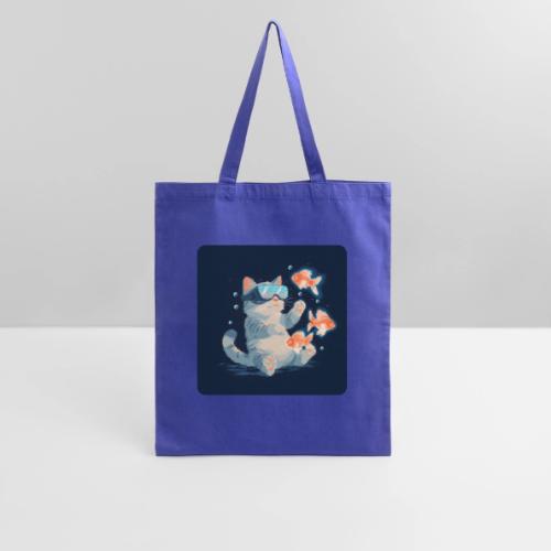 Cat: VR Fish Chase - Tote Bag