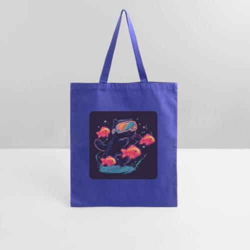 Cyber Cat Splash - Tote Bag