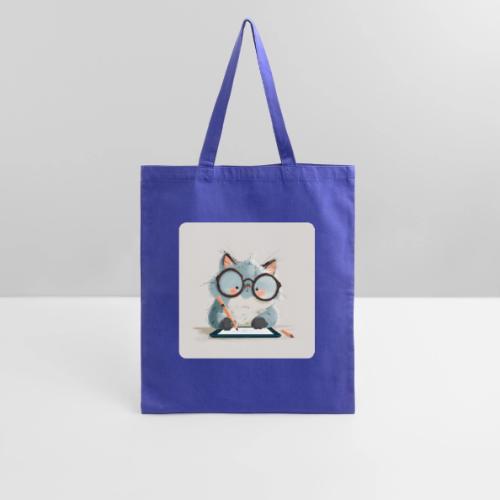 Creative Cat Digital Artist Illustration - Tote Bag