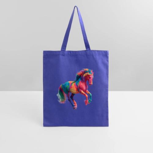 Colorful Paint Splatter Horse Art - Tote Bag