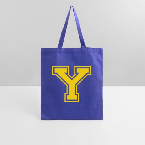 Letter Y – Capital Athletic Alphabet Monogram - Tote Bag