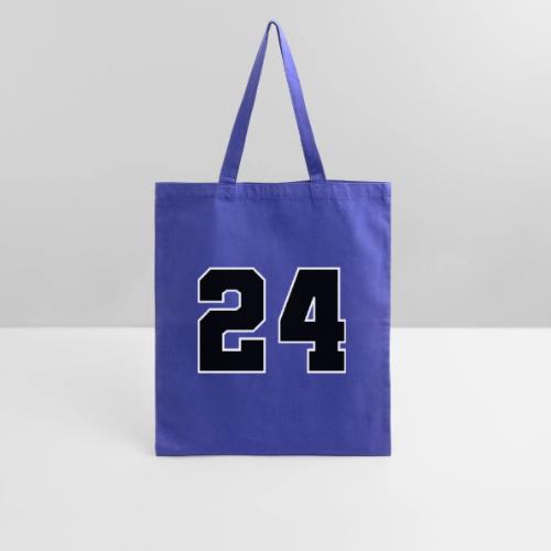 Varsity Number 24 College Font - Tote Bag