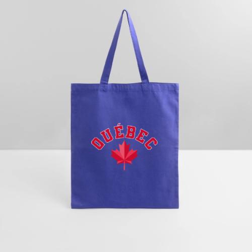 Quebec with maple leaf - Tote Bag