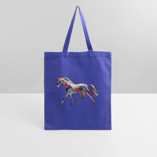 Colorful Abstract Horse Art Design - Tote Bag