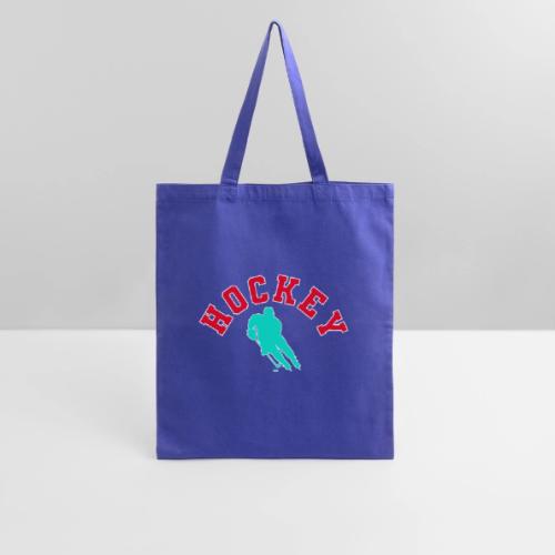 Hockey Player Silhouette - Tote Bag