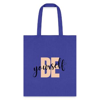 Be yourself - Tote Bag - royal blue - Front