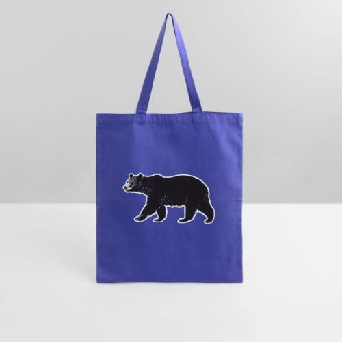 Midnight Black Bear - Tote Bag