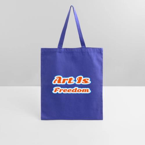 Art Is Freedom — Creative Expression Script - Tote Bag