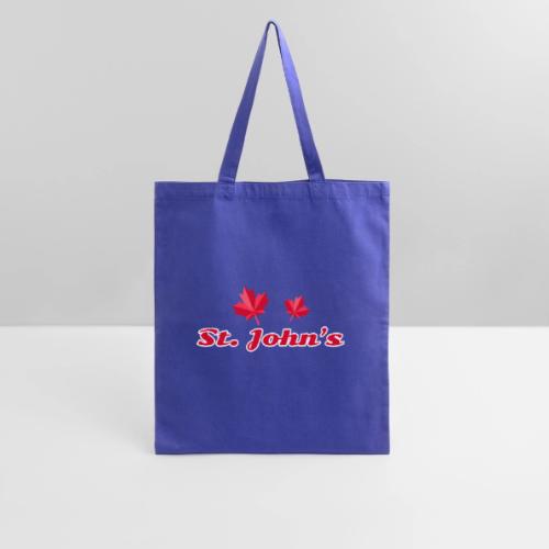St. John's with two red maple leaves - Tote Bag