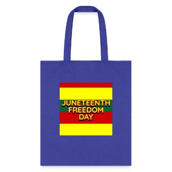 UNITED (JUNETEENTH) - Tote Bag - royal blue - Front