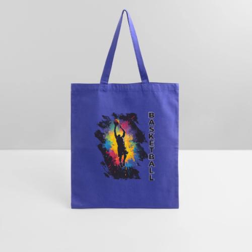 High Energy Basketball Paint Splatter Art - Tote Bag