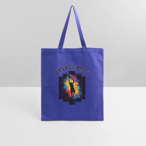 Basketball Slam Dunk Splash Design - Tote Bag