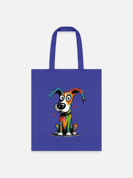 pet dog - Tote Bag - royal blue