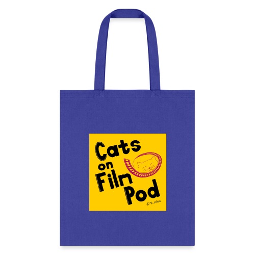 Cats on Film Pod Logo - Tote Bag