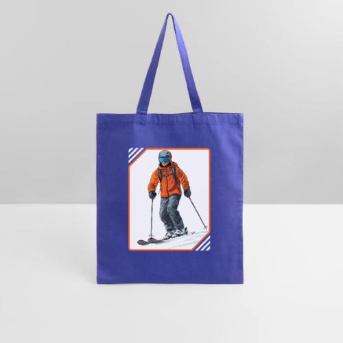 Skiing Thrill Ride - Tote Bag