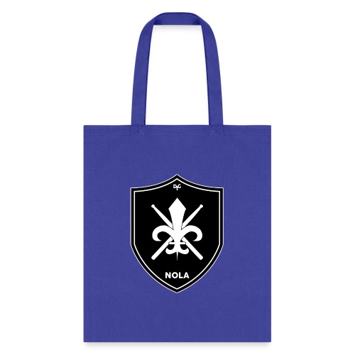 NOLA Shield - Solid Black - Tote Bag
