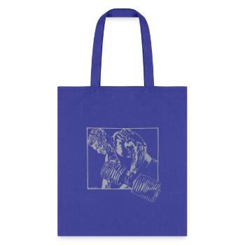 Dorian Light Gray 4000 - Tote Bag - royal blue - Front