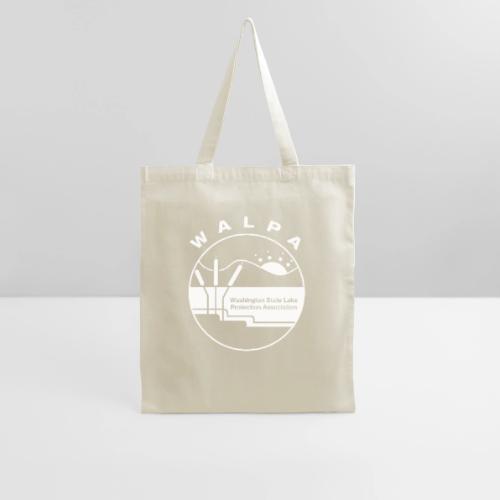 white logo - Tote Bag