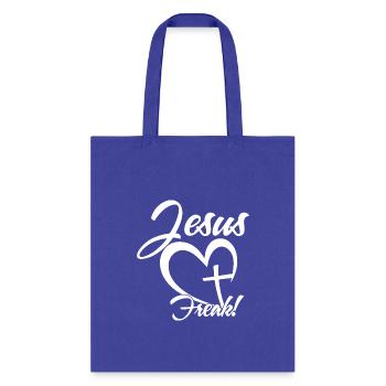Jesus Freak Love Jesus Christian Christmas - Tote Bag - royal blue - Front