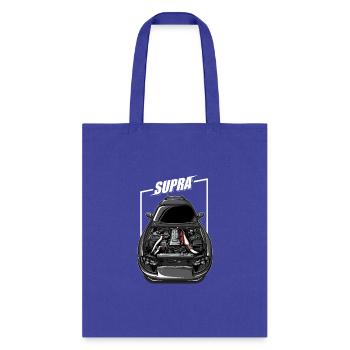 Toyota Supra 2jz - Tote Bag - royal blue - Front