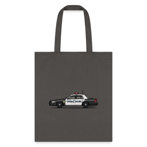 design crown vic menifee police - Tote Bag