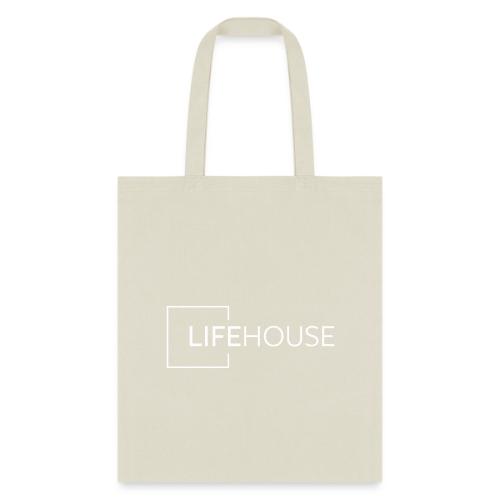 LH Logo White - Tote Bag