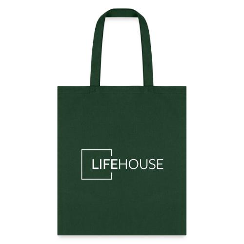 LH Logo White - Tote Bag