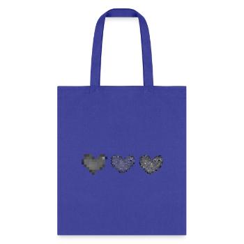 Hearts heart - Tote Bag - royal blue - Front