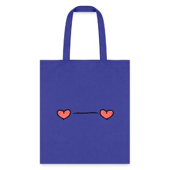 Hearts heart - Tote Bag - royal blue - Front