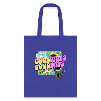 Good Vibes Good Days - Tote Bag - royal blue - Front