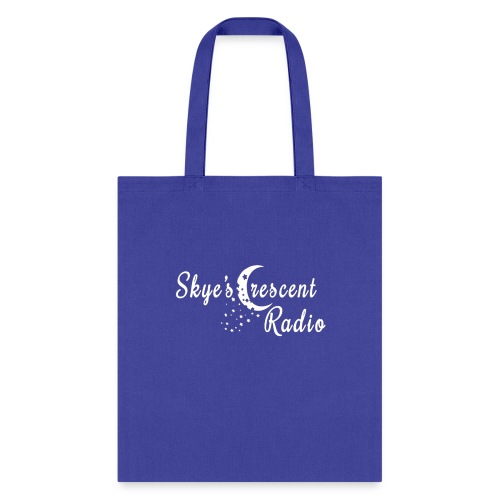 Skye's Crescent Radio Logo White - Tote Bag