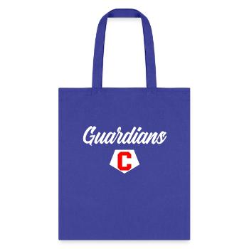 Cleveland Guardians Tshirt - Tote Bag - royal blue - Front