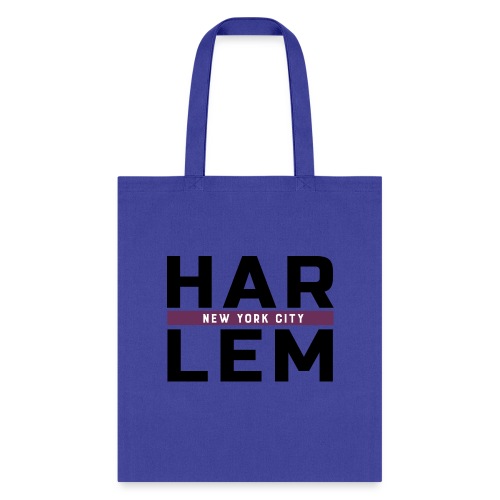 Harlem Stacked Lettering - Tote Bag