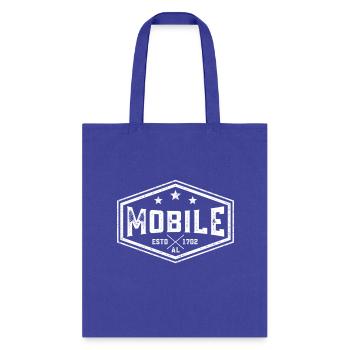 Mobile - Tote Bag - royal blue - Front