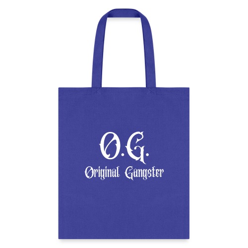 O.G. Original Gangster (blue color version) - Tote Bag
